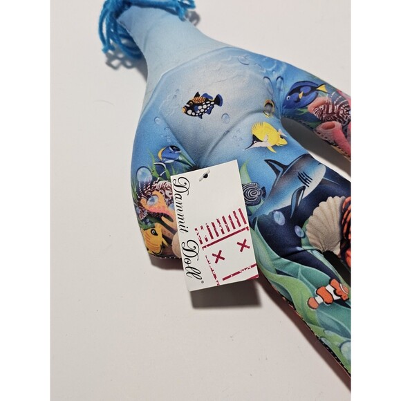 Dammit Doll Life Aquatic 12" Stuffed Doll Toy Limited Edition - Stress Relief - Picture 4 of 5